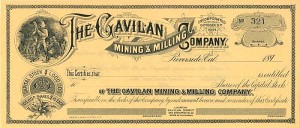 Cavilan Mining and Milling Co.